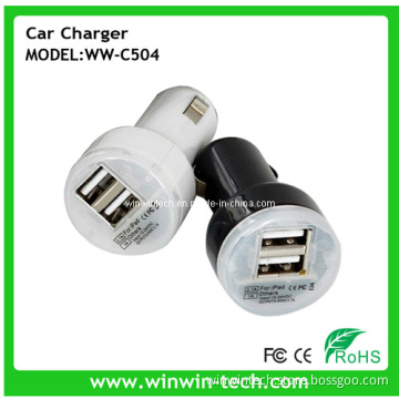 Dual Port USB Car Charger for Mobile Phones